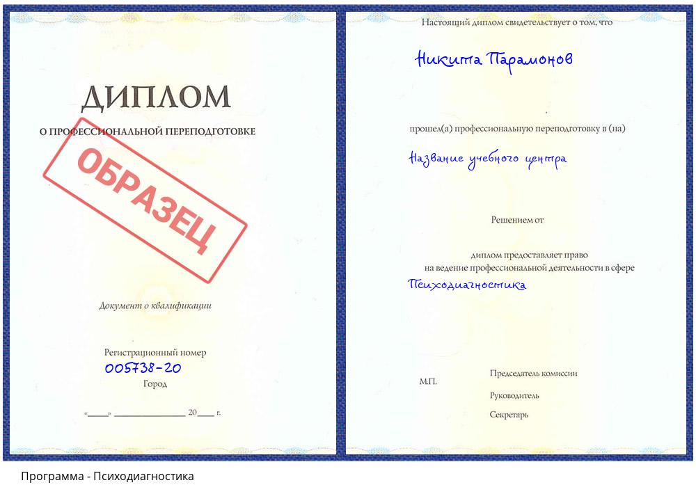 Психодиагностика Назрань